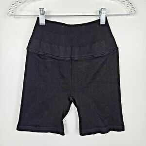 Spiritual Gangster Women's Size XS/S Black Athletic Workout Shorts NWOT